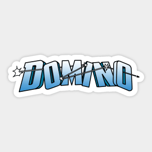 Dominio (Blue) Sticker
